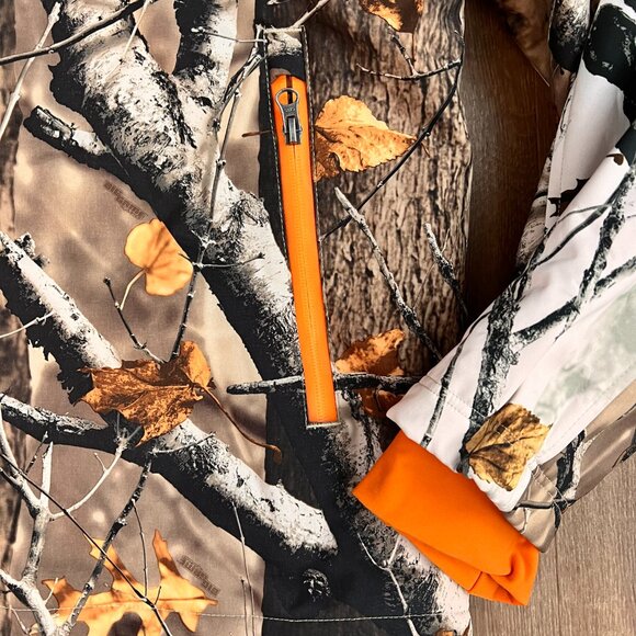 Legendary Whitetails Big Game Snow Camo Insulated Hooded Hunting Jacket 2XL - Picture 5 of 12